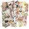 Vintage Scrapbooking Stickers Pack 260pcs Vintage Stickers Retro - Flower and Butterfly