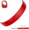 Studio 3 Headband as Same as The OEM Replacement Arch Band Studio3 Parts Accessories Compatible with Beats by Dr. Dre Studio 3 Wireless/A1914 Studio 2 Wired/Wireless Headphones (Red)