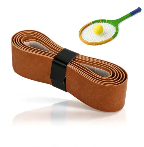 HERCHR Schweißabsorbierendes Band, Tennis-Badminton-Schläger, Ledergriff-Overgrip-Band, Ersatzband, Schweißabsorbierendes Lederband Für Fitnessstudio Im Freien