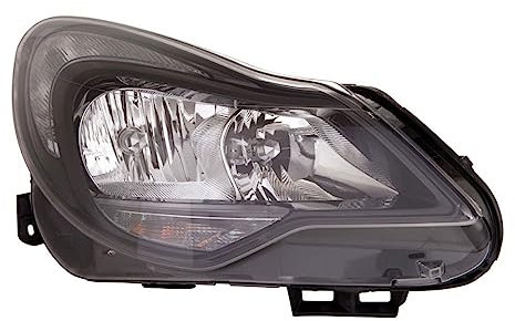 DM Autoteile 148687 Hauptscheinwerfer Frontscheinwerfer rechts H1 H7 Motor kompatibel für Opel Corsa D (S07)