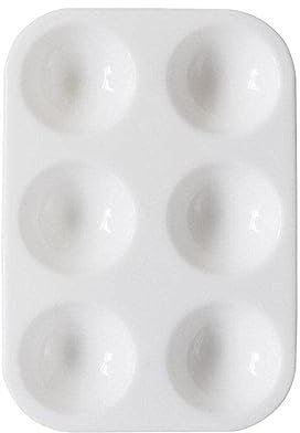 1 pc Peinture Palette Plateau Rond En Plastique Aquarelle De Mélange Palette Artisanat Enfants Palette En Plastique Plateau Pigment Supplie