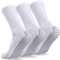 Alaplus Fußballsocken Kinder mit Grip für Laufen und Basketball Gepolstert Wandersocken Sportsocken Antirutsch Socken Fußball Socken Kinder Trainingssocken Elastische Stutzenstrumpf (6-12 Jahren)