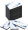 YOFASEN Black Double Sided Sticky Pads - Sticky Foam Pads Heavy Duty Adhesive Tape 50x30mm Rectangle Self Adhesive Strong Mounting Pads 40 Pcs