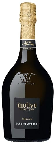 Vino Spumante Glera Prestige | Bottiglia Magnum 1.5 Litri | Motivo Borgo Molino | Veneto | Bollicine Italiane | Idea Regalo