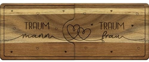 Holzbrett-Set Motiv Mr