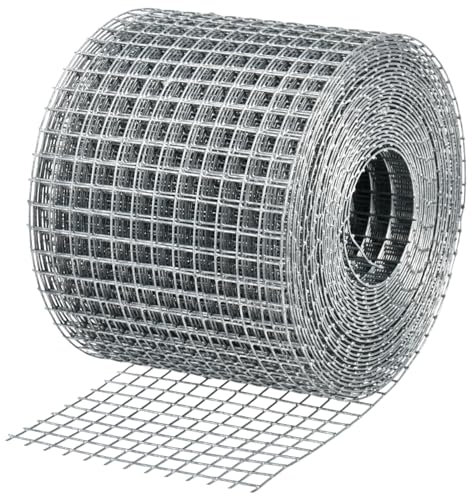 MVQPER Rat Mesh 100mm x 6m, Rodent Proofing Wire Metal Mesh to Block Rats, Mice & Rodents,Wire Mesh Roll for Filling in Gaps & Vents Around the Home & Garden