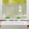 Sichtschutzfolie Leuchtturm Maritime Fensterfolie Fensterdeko Milchglasfolie, 55 cm hoch, 100 cm breit