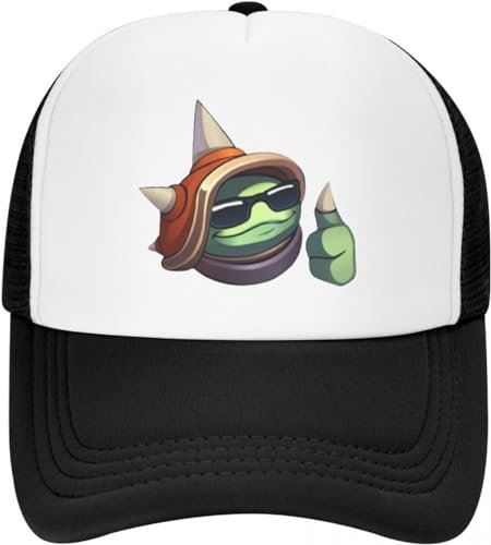 BDJYHACP Baseballkappe Snapback Sonnenhut Herren Damen Custom Baseball Cap Verstellbare Trucker Cap Sport Snapback Legends Videospiel League Sommer Männer Frauen