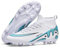 BINBINNIAO Chaussures de Football pour Garçons et Hommes - High Top Spike Microfibre Cleats Professionnelles