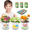 PYEF CRAFTS Kit Jardinage Enfant - Jardin Enfant pour Peindre des Fleurs - Set Jardinage & Plantation - Kit de Jardiniere Potager pour le Gamin - Prêt à Pousser Jardiniere Gamin (Fleurs)