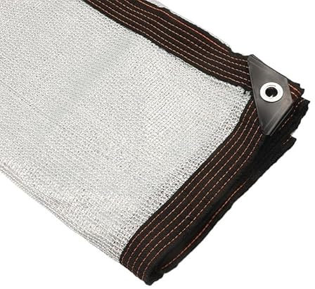 Sichtschutz Terrasse Graues Sonnenschutznetz, Stile, Baldachin, Balkon, Innenhof, Wintergarten, Auto, Sonnenschutznetz, Sichtschutznetz, Pergola, Pflanzen Balkon Sichtschutz Wetterfest(A-Silver Gray,3