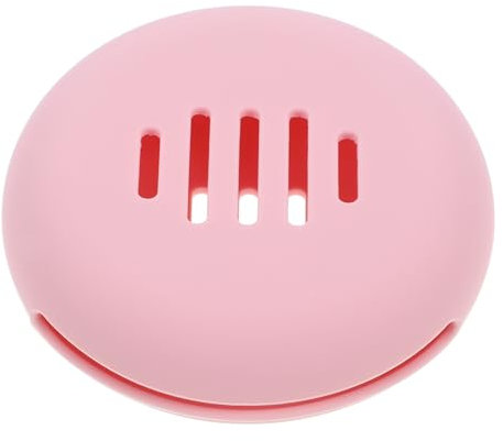 MUSISALY Portable Silicone Makeup Puff Holder Compact Travel Case for Powder Puff Sponge Storage Lightweight Design for Women and Girls Dust Functional Makeup Organizer