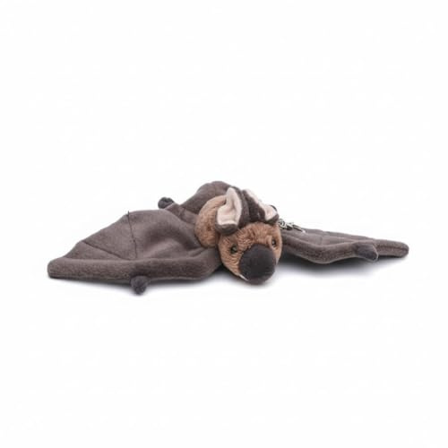 SMJWH Porte-clés Chauve-Souris en Peluche Mignonne, 10 cm, Renard Volant d'envergure 24, Cadeau Original for Halloween