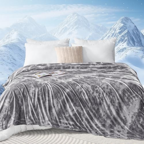inhand Kühldecke 150 x 200 cm–Selbstkühlende Sommerdecke,Kühldecken zum Schlafen,leichte dünne Kühlende Decke für Mensch und Hund, weiche Kältedecke für Bett, Sofa & Reisedecke, Grau