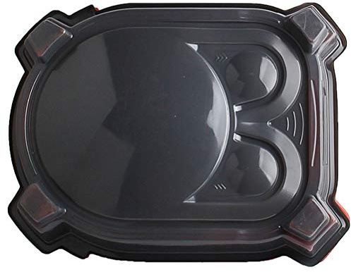 Omquot Battle Gyro Plate, Adventure Intective Multi Player Competition Game Gyro Disk Large mit Abdeckung für den Außenbereich (Rot)