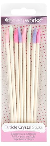 Brushworks Brushworks Cuticle Crystal Sticks - 8 Pack