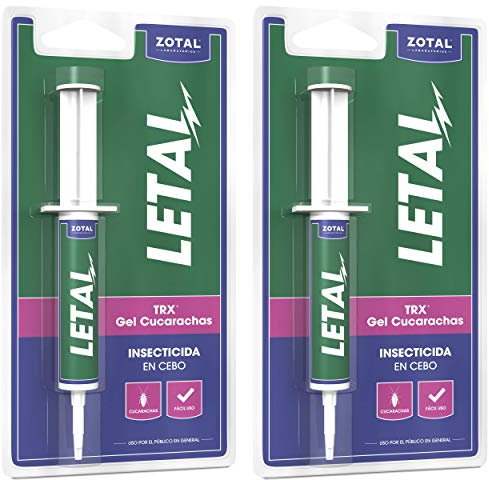 Zotal Letal Gel Insecticida para Cucarachas (Pack 2 Unidades) (El emabalaje puede variar)