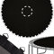 SPRINGOS Sprungmatte Sprungtuch m. 72 Metallösen Ø Matte 330 cm für Trampolin m. Durchmesser von 366 cm (12FT) Trampolin Zubehör