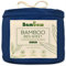 Bambaw Drap Housse Bambou 160x200 cm, pour Matelas Épais Jusqu’à 35cm, Literie Anti Acarien et Anti Transpiration, Literie Rafraichissante et Hypoallergénique, Drap Bambou 160x200 cm (Bleu Marine)