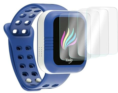 KARYLAX - [Pack x4 Protection d'écran en Verre Fléxible Dureté 9h, Film Protecteur pour VTech Kidizoom Smartwatch DX2 Montre connectée