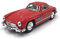 Modell im Maßstab 1:36 (300 sl Red)