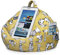 iBeani iPad and Tablet Cushion Stand - Bean Bag Holder For All Devices - Securely Holds at Any Angle on Any Surface - Handy Side Pocket - Range of Designs - Dog & Bone