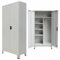 Panana Metal Storage Office Cabinet 2 Door Cupboard Wardrobe Shelves Locker Steel