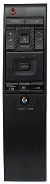THLMT BN59-01220A TV Remote Control Compatible for Samsung HUB Smart TV, Television Remote Control Smart TV Remote Controller Replacement for Home Office 01220D 01220J