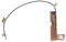 Antenne WiFi Double Fréquence pour PC, Antenne Interne pour Ordinateur Portable avec Interface IPEX, Plug and Play, Prend en Charge 2,4 GHz 5 GHz, Forte compatibilité pour