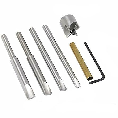 7 PC Pen Turners Pen Barrel Trimmer Pen Mill Set Pen Blank Squaring Tool Wood turning Kit Pen Making Mill