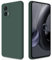 GiiYoon Cover per Motorola Moto Edge 30 Neo Custodia in Silicone, Custodia Antiurto Case Sottile in Silicone TPU con Strato Interno in Fibra e Protezione della Fotocamera, Verde
