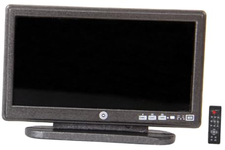WHAMVOX 1 Satz Mikro-TV Mini-TV-Spielzeug Mikro-Landschaftsdekor Modelle Mini-Flachbildfernseher-Modell Puppenhaus Fernseher Miniatur Zubehör Kleiner Fernseher schmücken Mikroszene Plastik