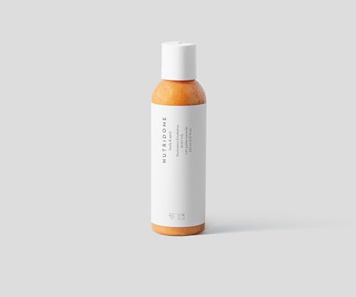 Nutridome - Shimmering Body Oil 150 ml - Körperöl mit Macadamiaöl, Süßmandelöl, Arganöl, Jojoba, Sheabutter - Glow-Effekt, Leuchtend, Betont die Bräune, Kaschiert Unvollkommenheiten