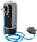 Campingdusche Solardusche Gartendusche mit Pumpe, 3 Gallonen, 12L, Duschkopf tragbare und Abnehmbarem Schlauch Duschen Beutel Shower für Wandern, im Freien, Klettern