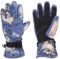 Roxy Damen Jetty Handschuhe, DryFlight wasserdicht, WarmFlight Isolierung, Touchscreen, verstellbarer Riemen, Wild Wind Darknight, X-Large