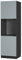 Vicco Herdumbauschrank Fame-Line, Hellblau-grau, 60 cm offen