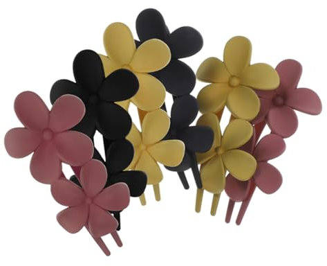 minkissy 6piezas Pinzas Pelo Mujer Flores Antideslizantes Para Cabello Elegantes