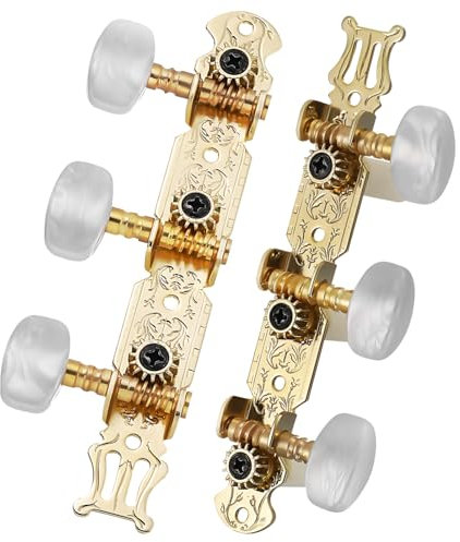 SWOOMEY 1satz Vintage Gitarrenstimmmechaniken Klassische Gitarren Stimmwirbel Für Präzise Tuning-anpassungen Und Metalldesign Für Akustische Gitarren-upgrade