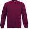 Fruit of the Loom - Set-In Sweatshirt - Burgund - Größe: L