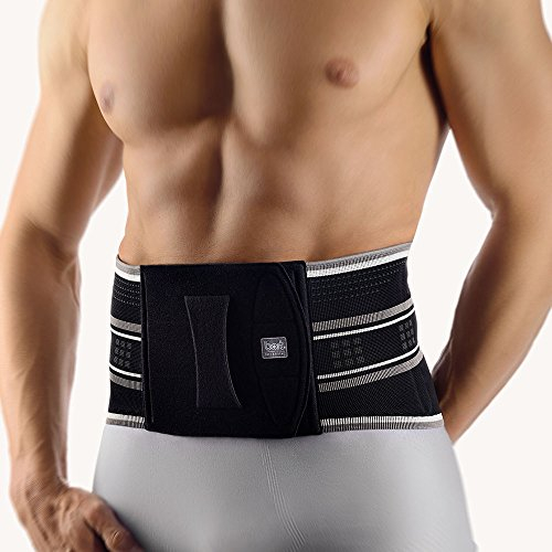 Bort StabiloBasic Rückenbandage mit Pelotte 1 schwarz