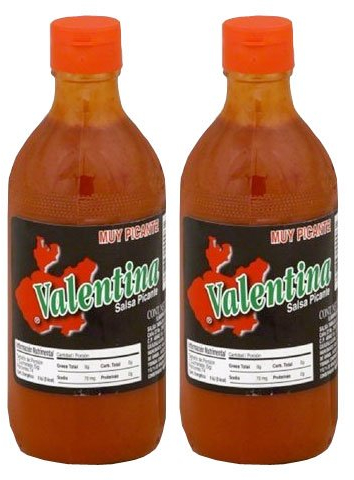 Valentina Pack 2x370 ml Salsa Mexicana Extra Picante en Caja de Cartón.