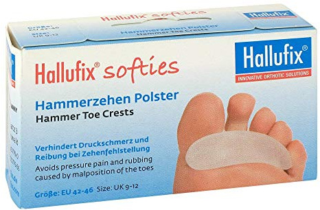 HALLUFIX softies Hammerzehenpolster Gr.L 42-46 2 St