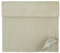 Linen & Cotton Hochwertiger und Eleganter Tischläufer Stoff/ Tischband mit Hohlsaum Florence - 100% Leinen, 43 x 180cm (Natur/ Grau/ Beige) Ideal für Hochzeit Gastronomie