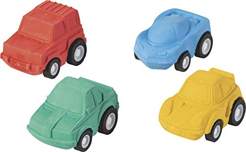 Radiergummi Scooter 4 Farben sort