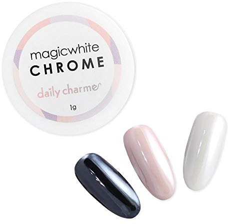 Daily Charme Magic White Chrome Powder (White)
