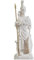 Athena mit Eule Medusa Schild Griechische Göttin Alabaster Statue 26,9 cm
