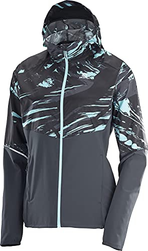 Salomon Agile Veste coupe-vent de trail, course à pied et randonnée pour Femme