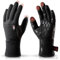 THE HEAT COMPANY - Merino Liner PRO - Unterziehhandschuhe - Weiche Premium Handschuhe - Touchscreen Sporthandschuhe Aus Merino Wolle Für Damen Und Herren - Schwarz