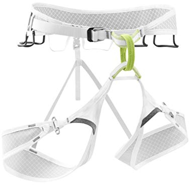 Edelrid Klettergurt Prisma Guide (Gurt für Klettersteige, Skibergsteigen, Skitouren), Farbe:Light Grey, Größe:L