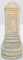 AnaParra Fontaine Murale Modèle Levante 110x45x60cm. pour jardin en béton allégé. Vert